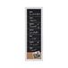 Bi-Office Combo krijtbord weekplanner, 20 x 60 cm, wit frame