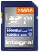 Integral 256 GB SDXC UHS-1 U3 CL10 V30 R-100MB/s