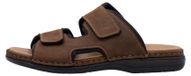 Rieker slippers, bruin, maat 42