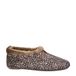 Nelson Home pantoffels met panterprint bruin
