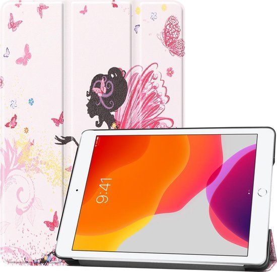 BTH Hoesje voor Apple iPad 7 10.2 (2019) - Book Case - Elfje