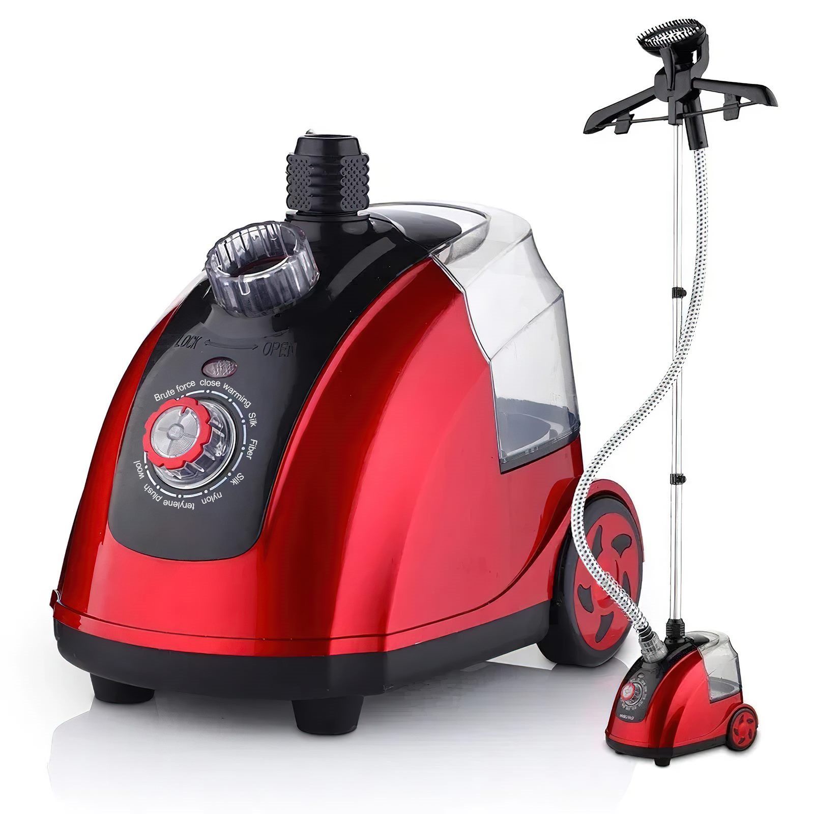 bromose 11-traps verstelbare kledingstomer 1,8L hangende verticale stoomstrijkijzer 1800W handstomer voor kleding