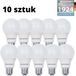 Blaupunkt LED E27 lamp - Classic - 9W - Warm Wit 2700K - 10 stuks