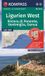 KOMPASS Wanderkarte 2444 Ligurien West - Riviera di Ponente, Ventimiglia bis Genua 1:60.000