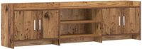 vidaXL TV-meubel 168 x 33 x 47 cm Oud hout Bewerkt hout