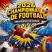 2026 CHAMPIONNAT DE FOOTBALL Livre d'Activités et de Coloriage