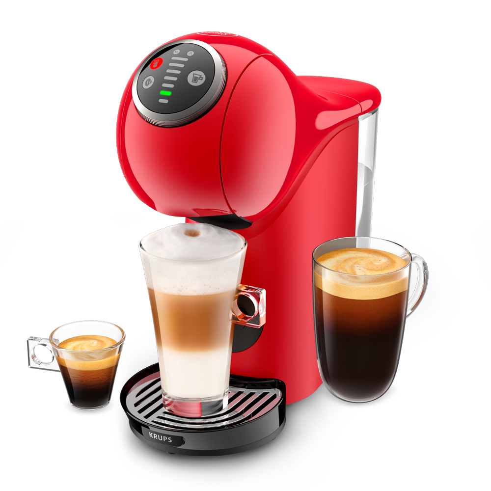 Krups Genio S Plus KP3405 automatische koffiemachine rood