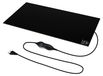 Mi-Heat Chauffage infrarouge pour sous bureau 30x60cm 150W avec minuterie