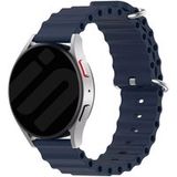 Strap-it Samsung Bracelet Océan Galaxy Watch 3 45mm (bleu foncé)