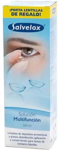 Salvelox Multifunctionele Vloeistof voor Contactlenzen 360 ml