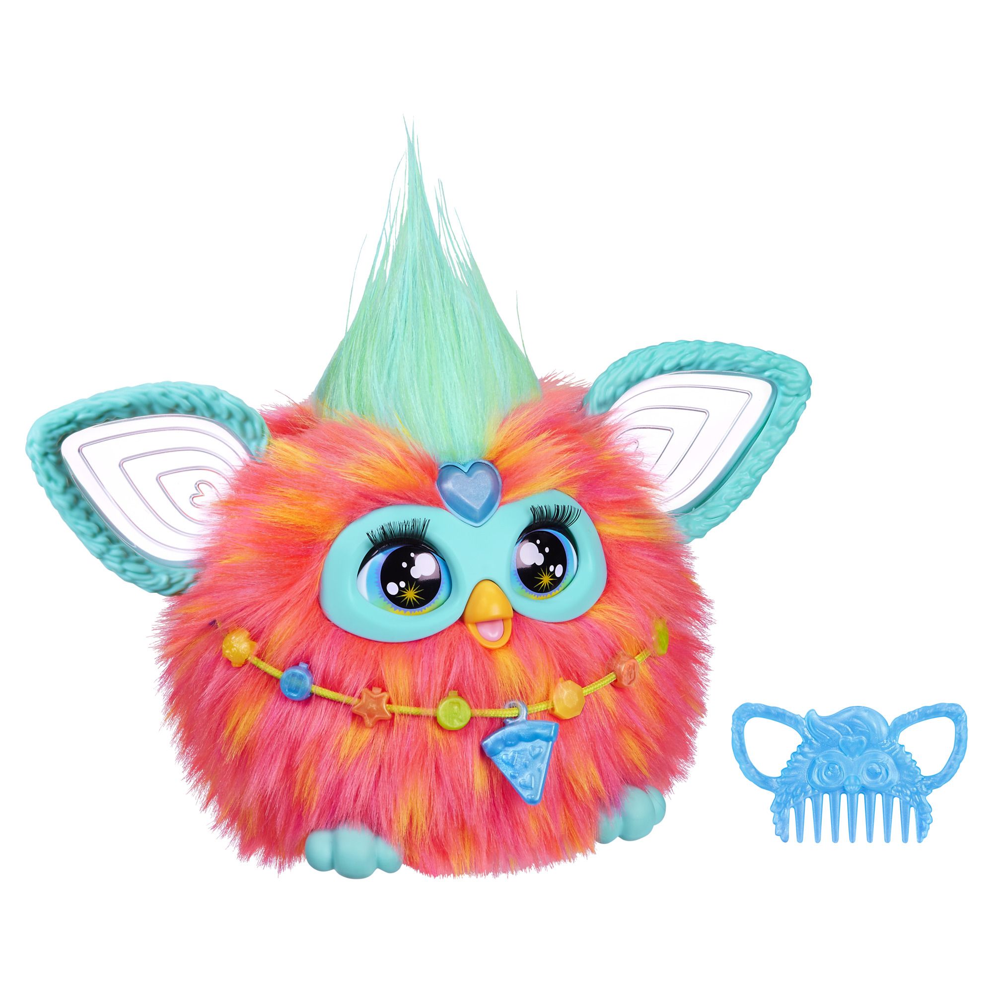 Hasbro Furby Koraal - Interactief Pluche Speelgoed - 6+ Jaar - 2023