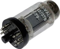BTB Vertrieb EL 12/375 Elektronenbuis Eindpentode 250 V 72 mA Nombre de pôles : 8 Douille : Y8A 1 pièce(s)