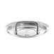 Fissler 084-108-16-600/0 reserveonderdeel metalen deksel, 18/10 staal