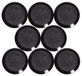 MAUL Magneet MAULpro rond 8 stuks zwart