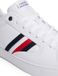 Tommy Hilfiger Icon Court Stripes Bottes Femme Blanc