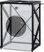 Merkloos / Sans marque Wasmachine ombouw - Opbouwmeubel rek - Ruimte besparen - Breedte verstelbaar - 72-84 cm breed - Zwart