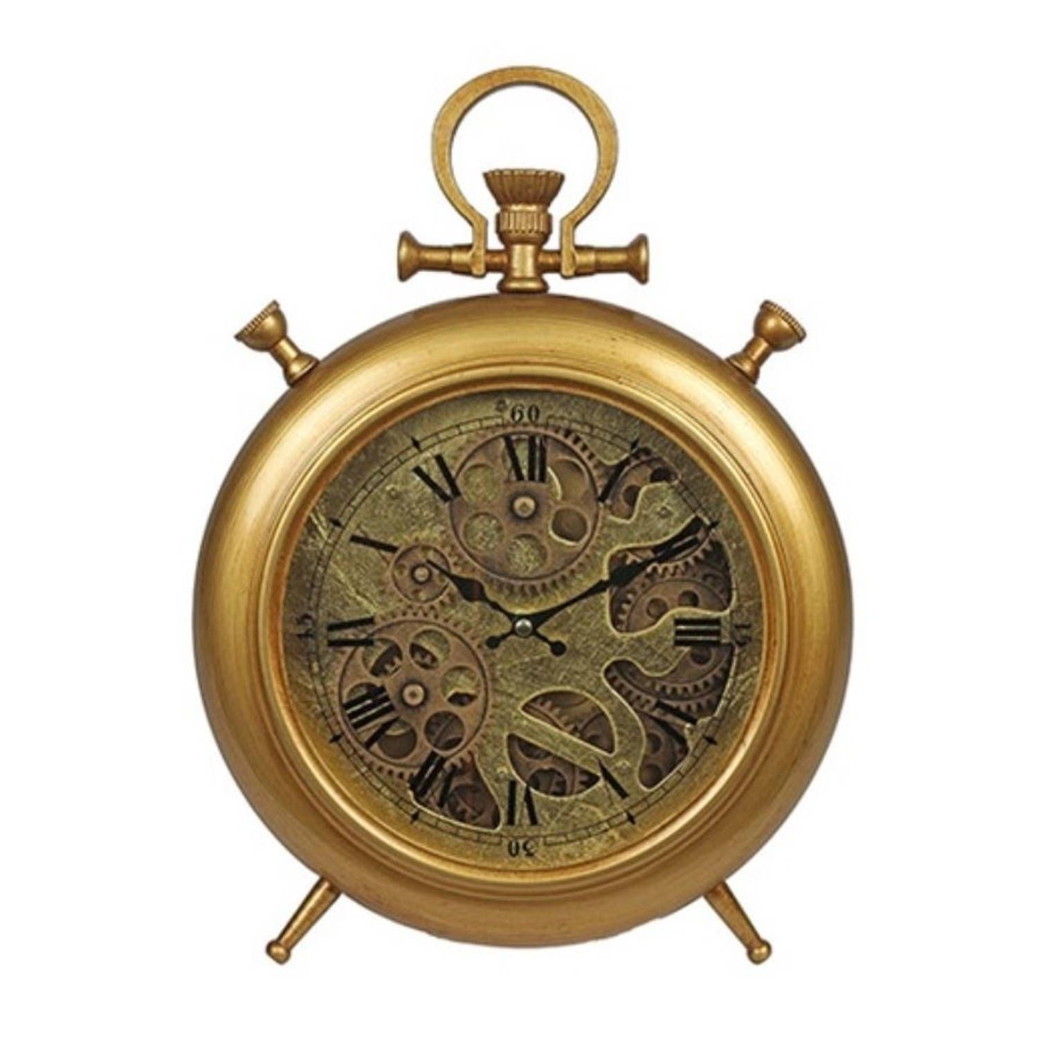 Countryfield Tafelklok Brooks Goudkleurig - Metaal - 8718317829420