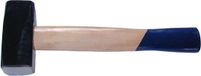 SW-Stahl 50203L Vuisthamer met Houten Steel - 1,5 kg Moker voor Steen