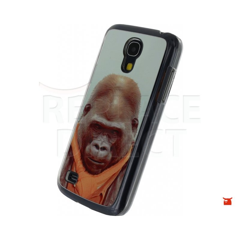 Xccess Metal Plate Cover Samsung Galaxy S4 Mini I9595 Funny Gorilla