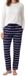 Schiesser Dames pyjama Mix & Relax Lange mouw Gestreept donkerblauw / crème 95% Katoen, 5% Elastaan