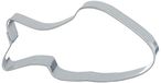 Staedter Mini-uitsteekvorm in visvorm, zilver, roestvrij staal, zilver, 5 cm