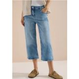 cecil 3/4 High Waist Wide Legs jeans in Slim Fit