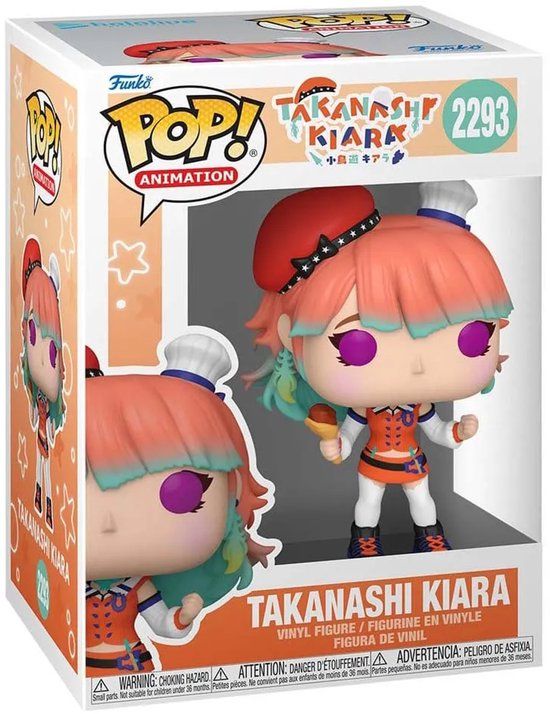 Funko Hololive Takanashi Kiara (Pop! Animation) Vinyl Figur 2293 Unisex Funko Pop!