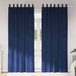 vidaXL Gordijnen 2 st donkerblauw 140 x 245 cm fluweel