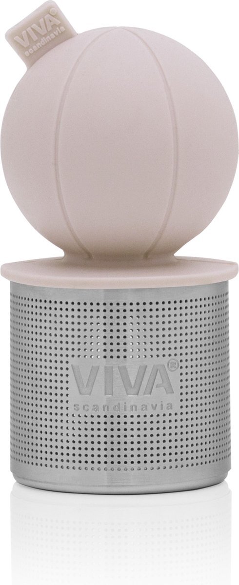 Viva Scandinavia Infusion Drijvend Thee-ei - 3.8x8 cm - Pink