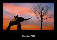 Elefanten 2026 Fotokalender DIN A3