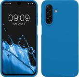 kwmobile Samsung Galaxy A17 4G / 5G Hoesje met siliconen coating - Smartphone case in rifblauw