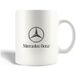 Mercedes-Benz Keramische mok maniacase, auto Grijs Logo