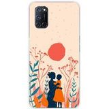 Oppo Bedrukt siliconen hoesje compatibel met Oppo A52, Oppo A72 Souffle de tendresse