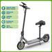 StarTech JS01 Elektrische scooter voor volwassenen - 36V 5,2Ah accu - Bereik tot 25 km - Opvouwbaar - Ruime opbergruimte - 21,6 cm wielen - Grijs
