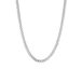 Lucardi Heren Ketting gourmetschakel - Echt Zilver - 45 cm