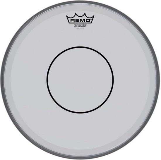 Remo P7-0313-CT-SM Powerstroke 77 Colortone Smoke 13 inch Snare Drum Head