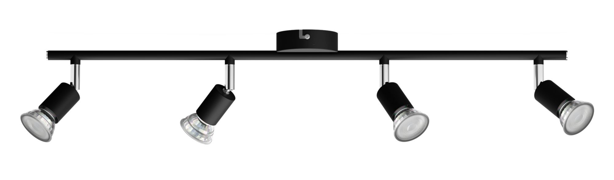 Philips Essentials Limbali Opbouwspot - Zwart - GU10