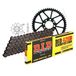 Kettingset DID Kettingset staal 420D / 128 clipslot voor Suzuki TS X 50 cc