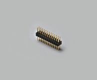 BKL Electronic 10120741 connecteur de câble 2x4 broches Noir, Or