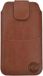 Huawei P9 Lite Marron Housse à clip ceinture avec poche