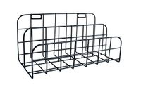Rayher Metalen rek met 2 vakken, 20 x 10 x 10 cm, zwart
