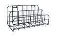 Rayher Metalen rek met 2 vakken, 20 x 10 x 10 cm, zwart