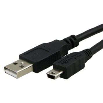 Caruba Caruba Kabel USB 2.0 A Male - Mini Male 5-PIN 2 Meter