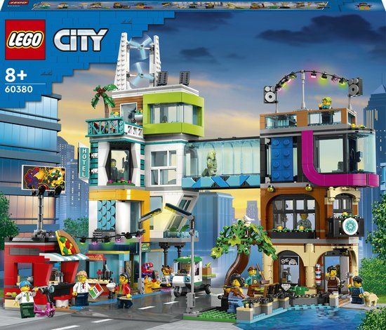 LEGO City 60380 Binnenstad Modular Building Constructie Speelgoed - 8+ jaar