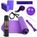 Ensemble de yoga avec tapis de yoga de 7 mm et bande de résistance