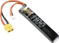 Reely LiPo accupack 7.4 V 1100 mAh 2S 15C Softcase XT60
