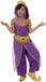 Atosa Arabische prinses Hafida carnaval verkleedkleding kostuum - meisjes - paars - 1001 nacht 128