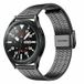 By Qubix Qubix - Stalen bandje - Zwart - Smartwatch bandje 20mm