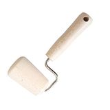 Fackelmann Deegroller van hout, voor het uitrollen van pizzadeeg, bruin, 17 x 6,5 x 4 cm