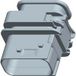 TE Connectivity Boîtier Femelle Pour Platines Série Hdscs, Mcp Nbr Total De Pôles 12 1-1564414-1 1 Pc(s) Y993011